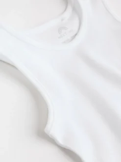 Wit - Babyrompertjes met hemdje