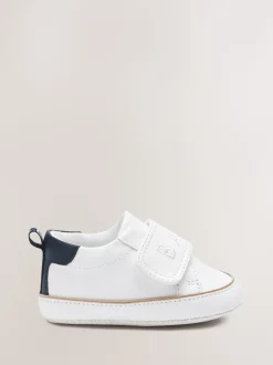 Wit - Baker by Ted Baker paddersneakers voor jongens