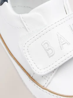 Wit - Baker by Ted Baker paddersneakers voor jongens