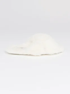 Wit - Boux Avenue Cross Band Slippers