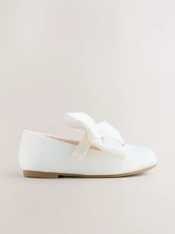 Wit - Bow Satin Flower Occasion Mary Jane Shoes