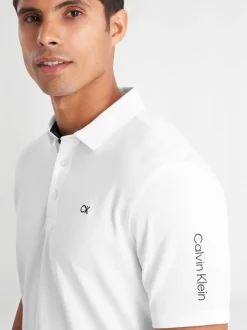 Wit - Calvin Klein Golf Uni poloshirt