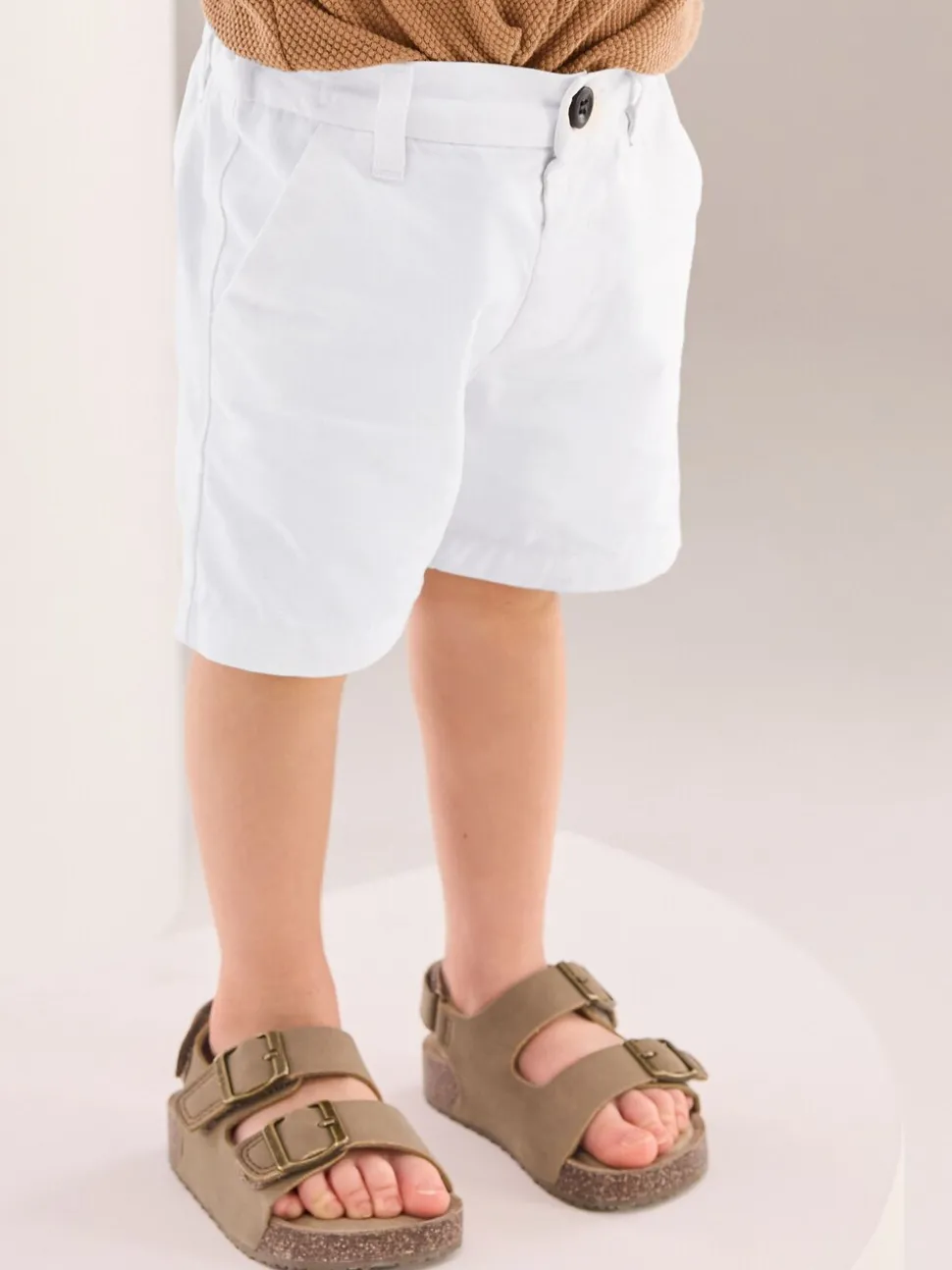 Wit - Chinoshort (3 mnd-7 jr)