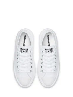 Wit - Converse All Star Move Chuck Ox sneakers met plateauzool
