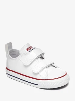 Wit - Converse Chuck Ox 2V sneakers voor peuters