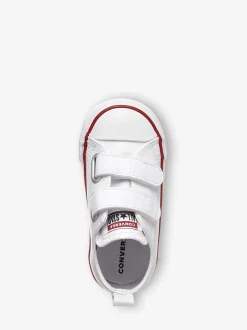 Wit - Converse Chuck Ox 2V sneakers voor peuters