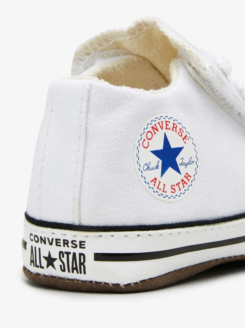 Wit - Converse Chuck Taylor canvas sneakers voor baby's