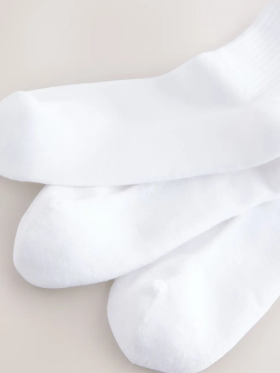 Wit - Cushion Sole Ribbed Sport Cropped Ankle Socks 3 Pack With Arch Support