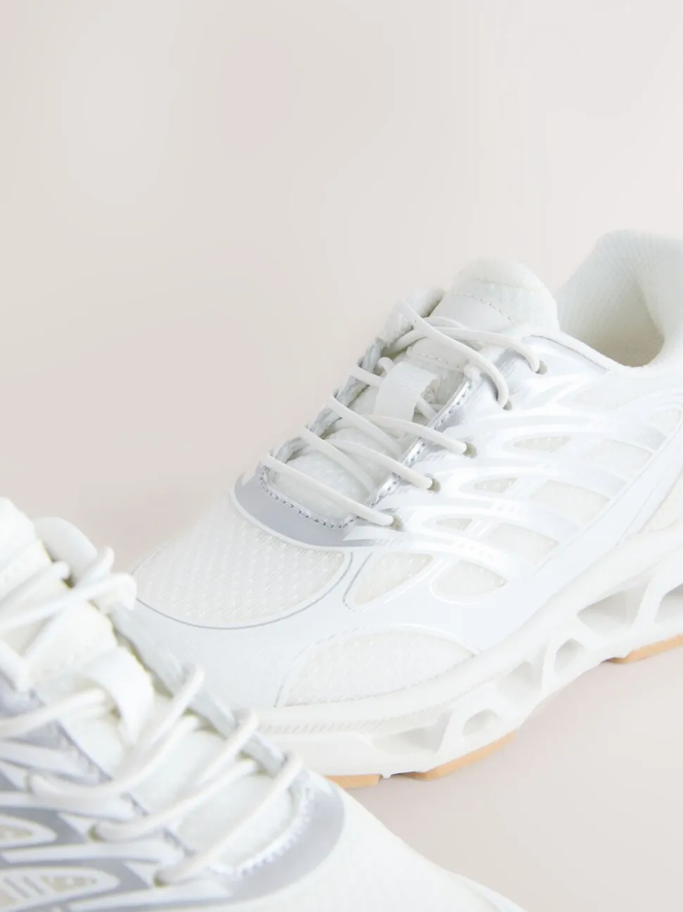 Wit - Elastic Lace Slip On Trainers