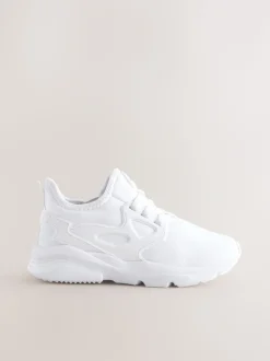 Wit - Elastische sportschoenen