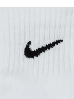 Wit - Enkel - Nike Everyday set van 3 paar verzachte sokken met boord