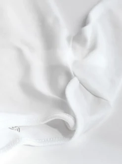 Wit - Essential rompertjes met lange mouwen