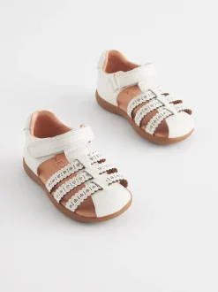 Wit - First Walker Fisherman Shoes