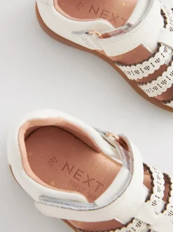 Wit - First Walker Fisherman Shoes