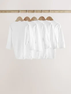 Wit - Hip Dysplasia Baby Long Sleeve Bodysuits 5 Pack