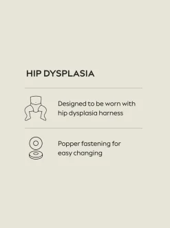Wit - Hip Dysplasia Baby Long Sleeve Bodysuits 5 Pack