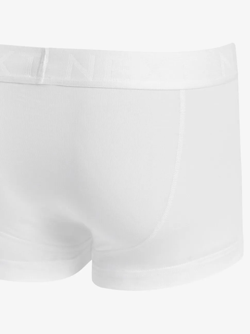 Wit - Hipster boxers van katoenrijke mix