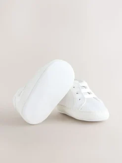 Wit - Hoge Baby sneakers (0-24mnd)