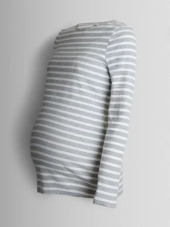 Wit - JoJo Maman Bébé 2-Pack Ribbed Maternity & Nursing Tops