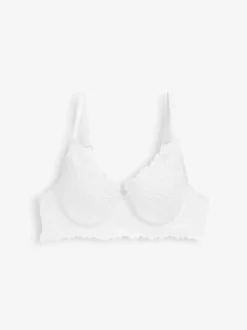 Wit - Kanten ultieme comfortabele beha