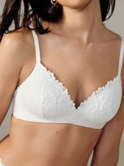 Wit - Kanten ultieme comfortabele beha