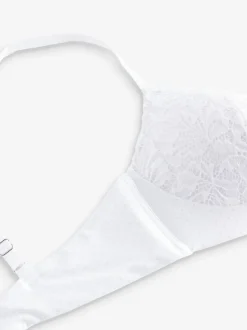 Wit - Kanten ultieme comfortabele beha