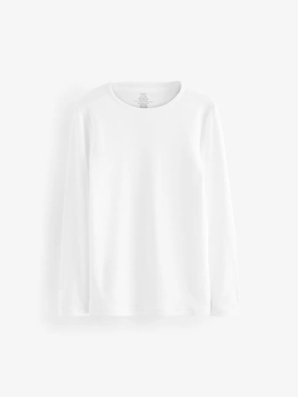 Wit - Kind To Skin T-shirts met lange mouwen 2 stuks (9mnd-12jr)