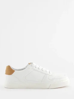 Wit - Lage vetersneakers