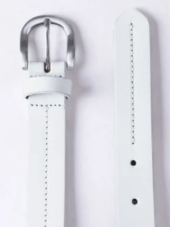 Wit - Lakeland Leather - Kendal - Leren riem