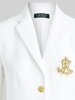 Wit - Lauren Ralph Lauren Anfisa Bullion Jacquard Blazer