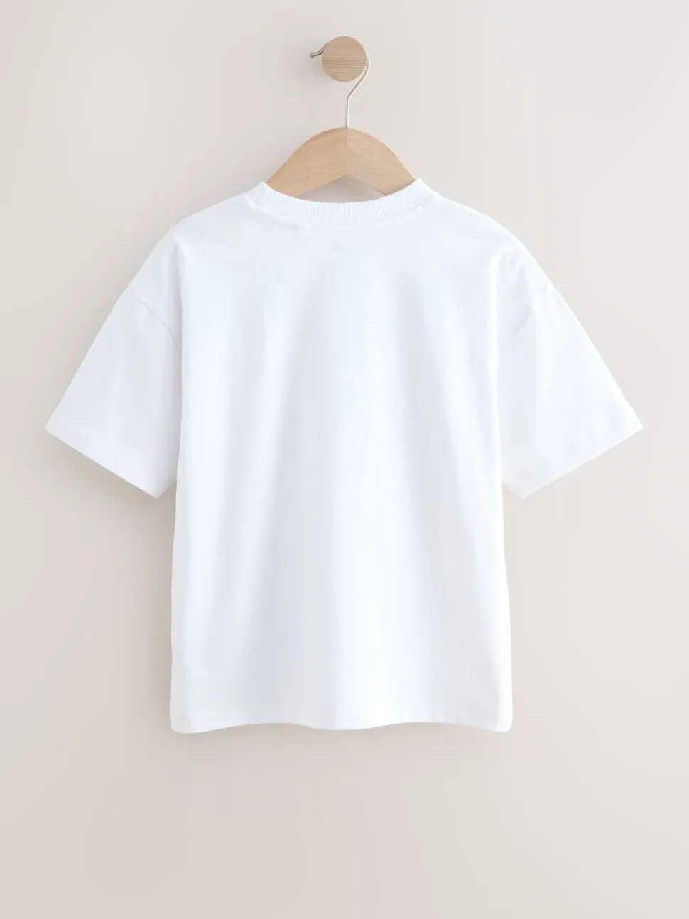 Wit - NASA T-shirt met korte mouwen (3-16jaar)