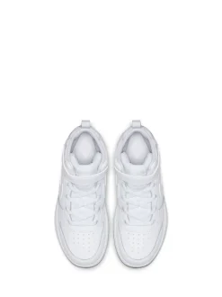 Wit - Nike - Junior Court Borough halfhoge sneakers