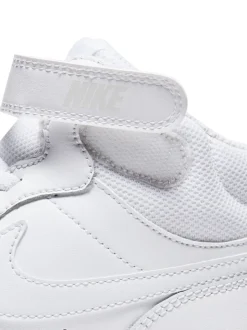 Wit - Nike - Junior Court Borough halfhoge sneakers