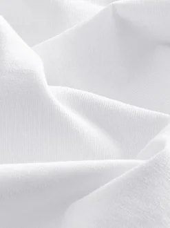 Wit - Normale Pasvorm - Essential katoenen T-shirts verpakking van 6
