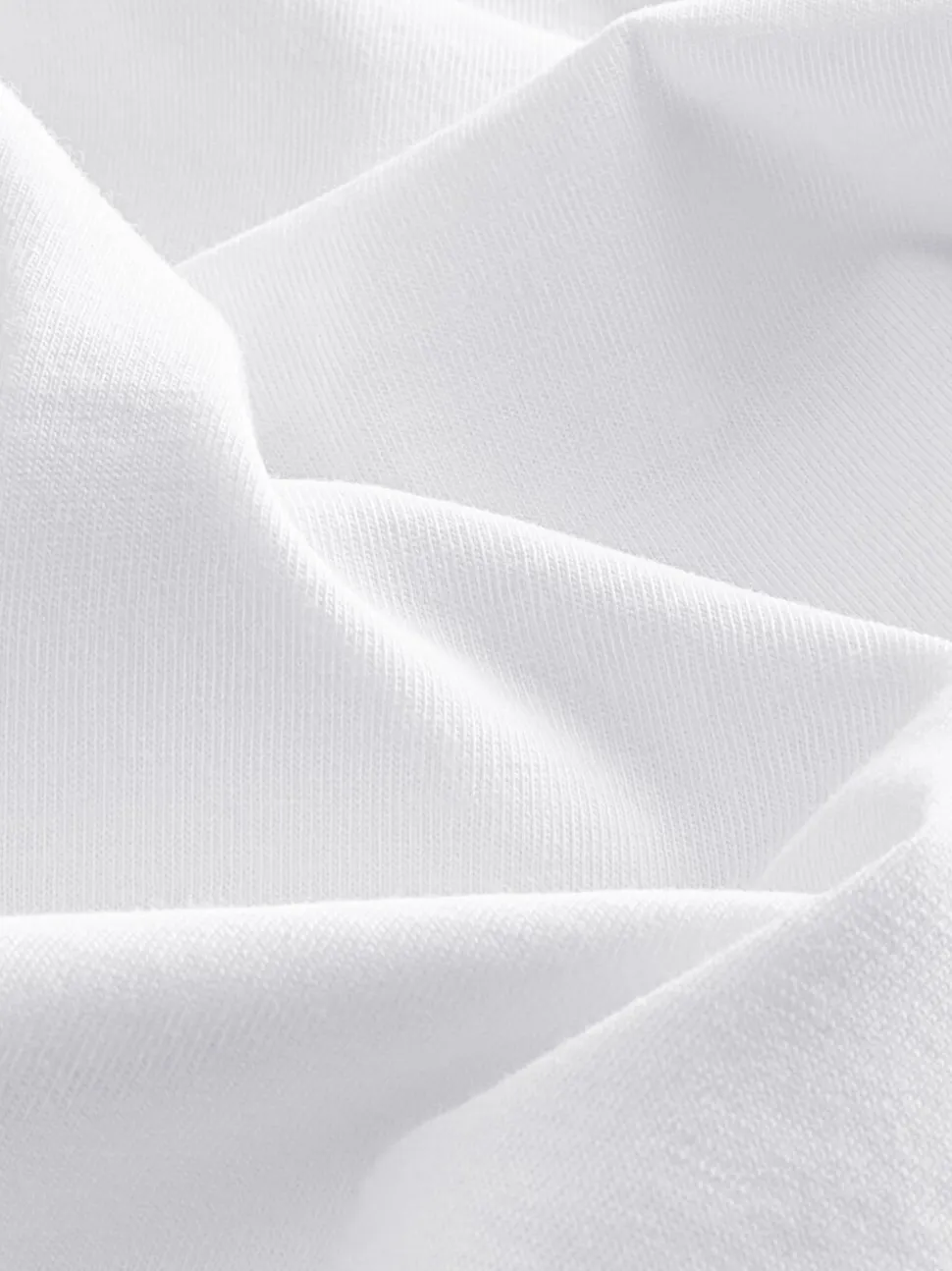 Wit - Normale Pasvorm - Essential katoenen T-shirts verpakking van 6
