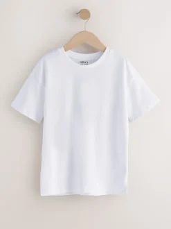 Wit - Oversized T-shirt (3-16 jr)