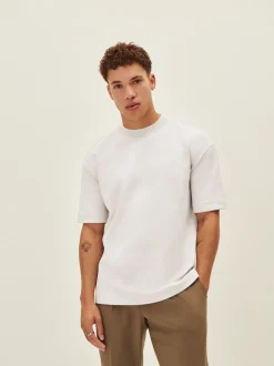 Wit - Relaxed fit - Zwaar T-shirt