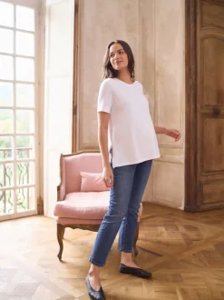 Wit - Seraphine Maternity Short Sleeve Cotton Modal T-Shirt