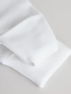 Wit - Set van 3 babypyjama's zonder voetjes met tweewegrits van 100% katoen (0mnd -2jr)