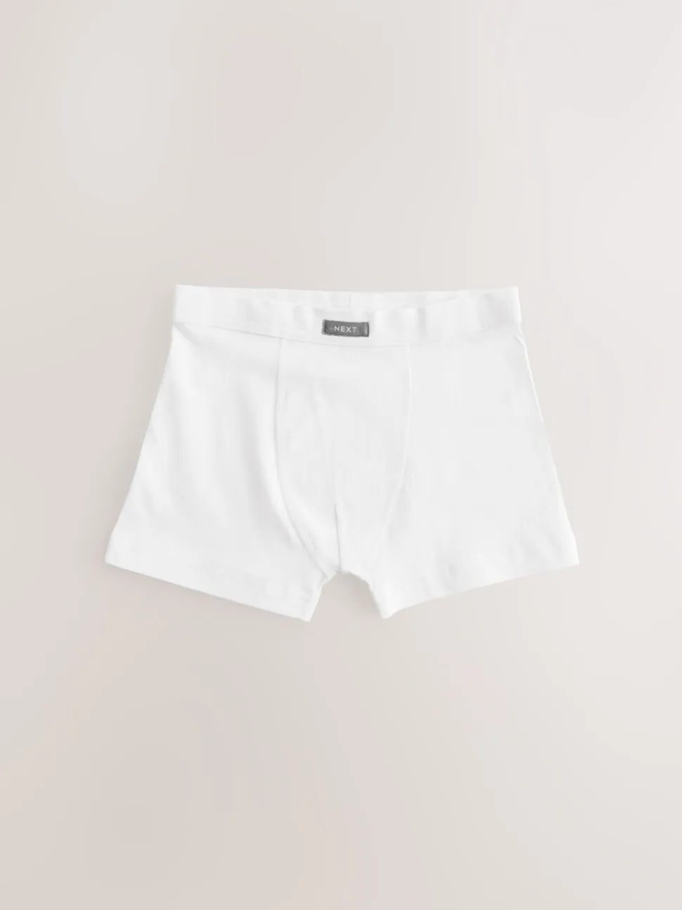 Wit - Set van 5 boxershorts met zachte tailleband (1,5-16 jr)