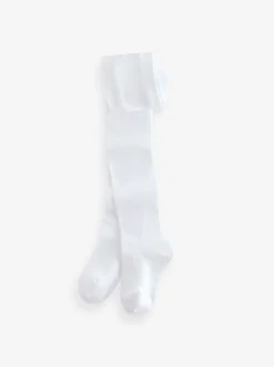 Wit - Set van 5 katoenrijke schoolmaillots