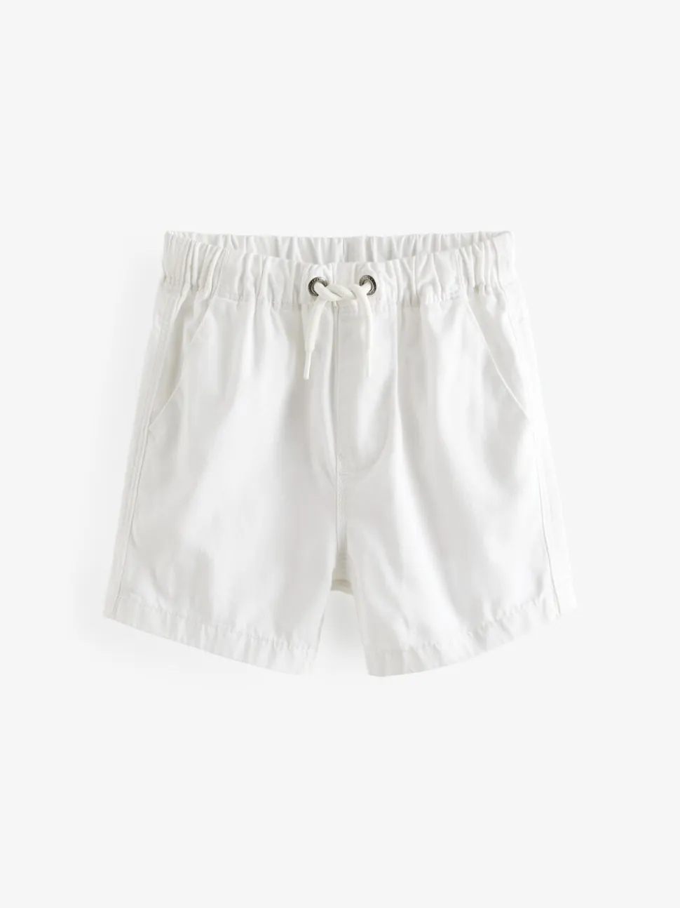 Wit - Shorts met trekkoord (3mnd-7jr)