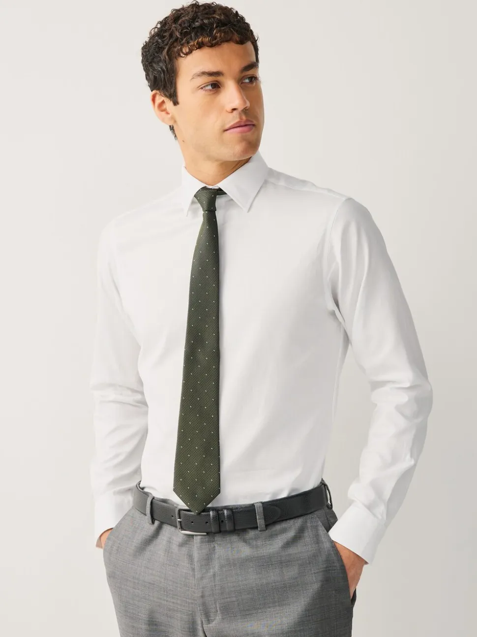 Wit - Slim Fit - Signature Textured Long Sleeve Shirt