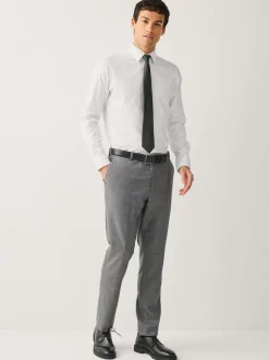 Wit - Slim Fit - Signature Textured Long Sleeve Shirt