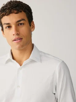 Wit - Slim Fit - Signature Textured Long Sleeve Shirt