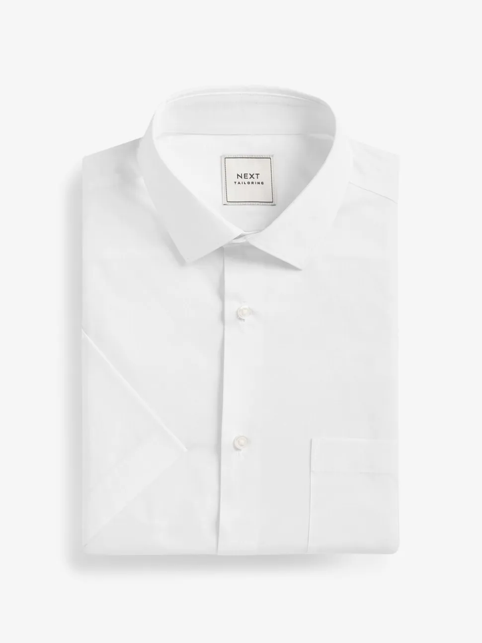 Wit - Slim-fit, onderhoudsvriendelijk, net overhemd