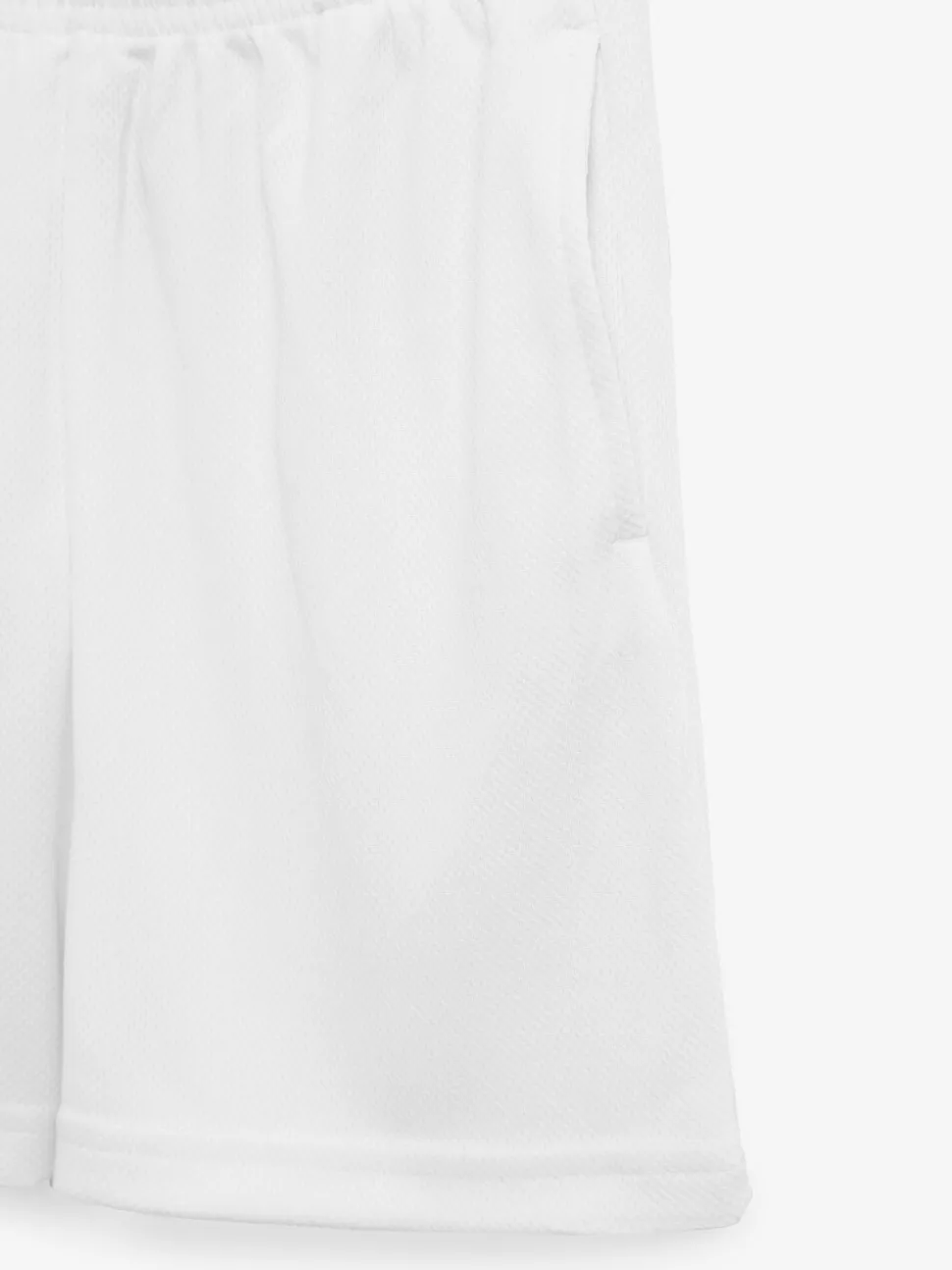 Wit - Sportshort (3-16 jr)