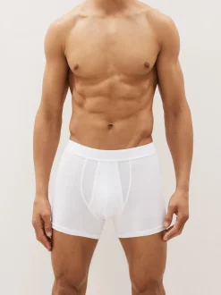 Wit - Standaard - 10 Boxershorts zonder plooi