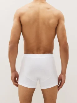 Wit - Standaard - 10 Boxershorts zonder plooi