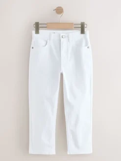 Wit - Stretchjeans (3-17jr)